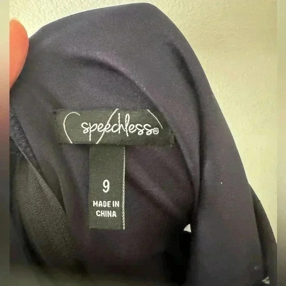 Juniors Double Tiered Short Formal Halter Dress - Picture 5 of 6